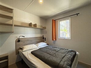 2 bedrooms, free WiFi - Mobile home with AC, pets allowed - 4 guests (Soustons)