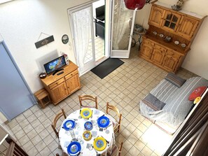 Dining - House with pool, parking - 5 guests (Bretignolles-sur-Mer)