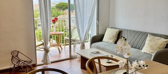 3-room Apt in Cambrils, 6 pers, terrace, parking