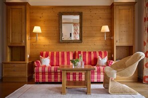 Apartemen, pemandangan kebun | Area keluarga