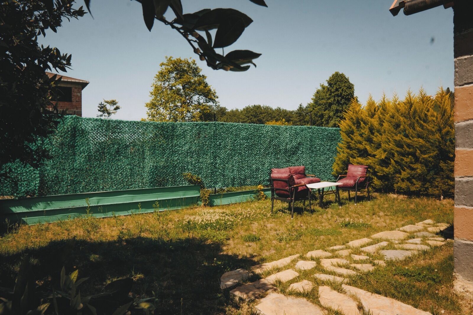 Façade de l’hébergement