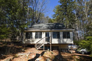 Exterior - New for 2026! Cozy Lakeside Retreat Nestled in the Woods on Long Lake (Bridgton)