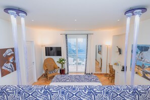 Habitación doble superior, balcón, vistas al mar