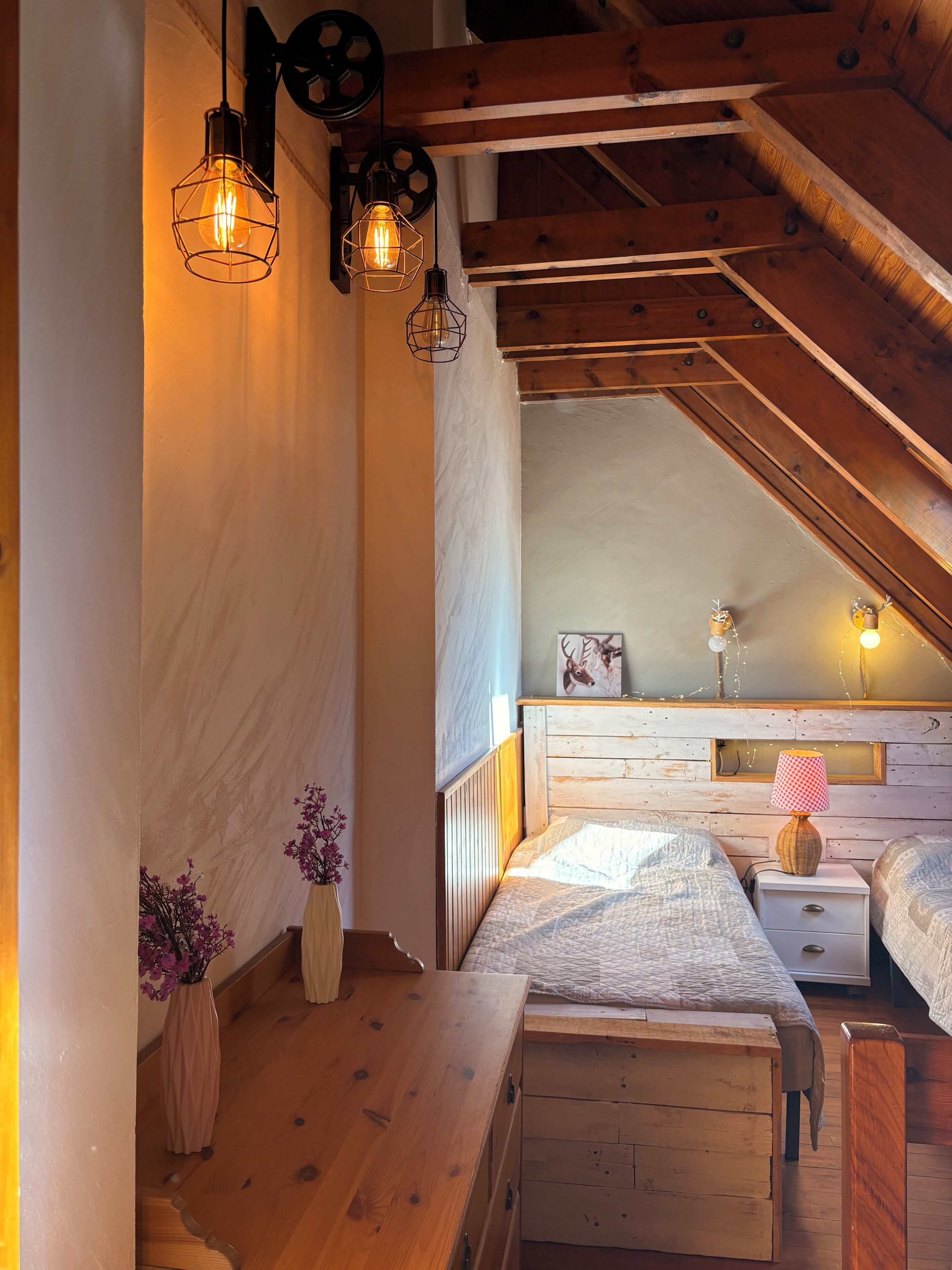 2 chambres, draps fournis