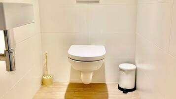 Apartment | Bathroom | Hair dryer, soap, shampoo