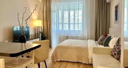 VANILLA cozy studio near Arbat