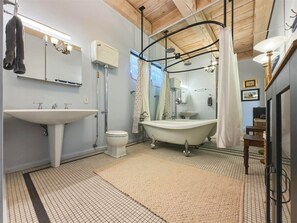 Hair dryer - Light-Filled Loft Living in a Historic Santa Fe Neighborhood (Santa Fe)