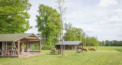 Landrijk de Reesprong in luxe lodge (Enschede)