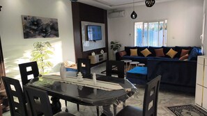 Living area - Djerba villa with pool (Houmt Souk)