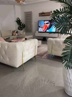 Living area - Yasmine Hammamet near Carthage land a villa with swimming pool  (Yasmine Hammamet)