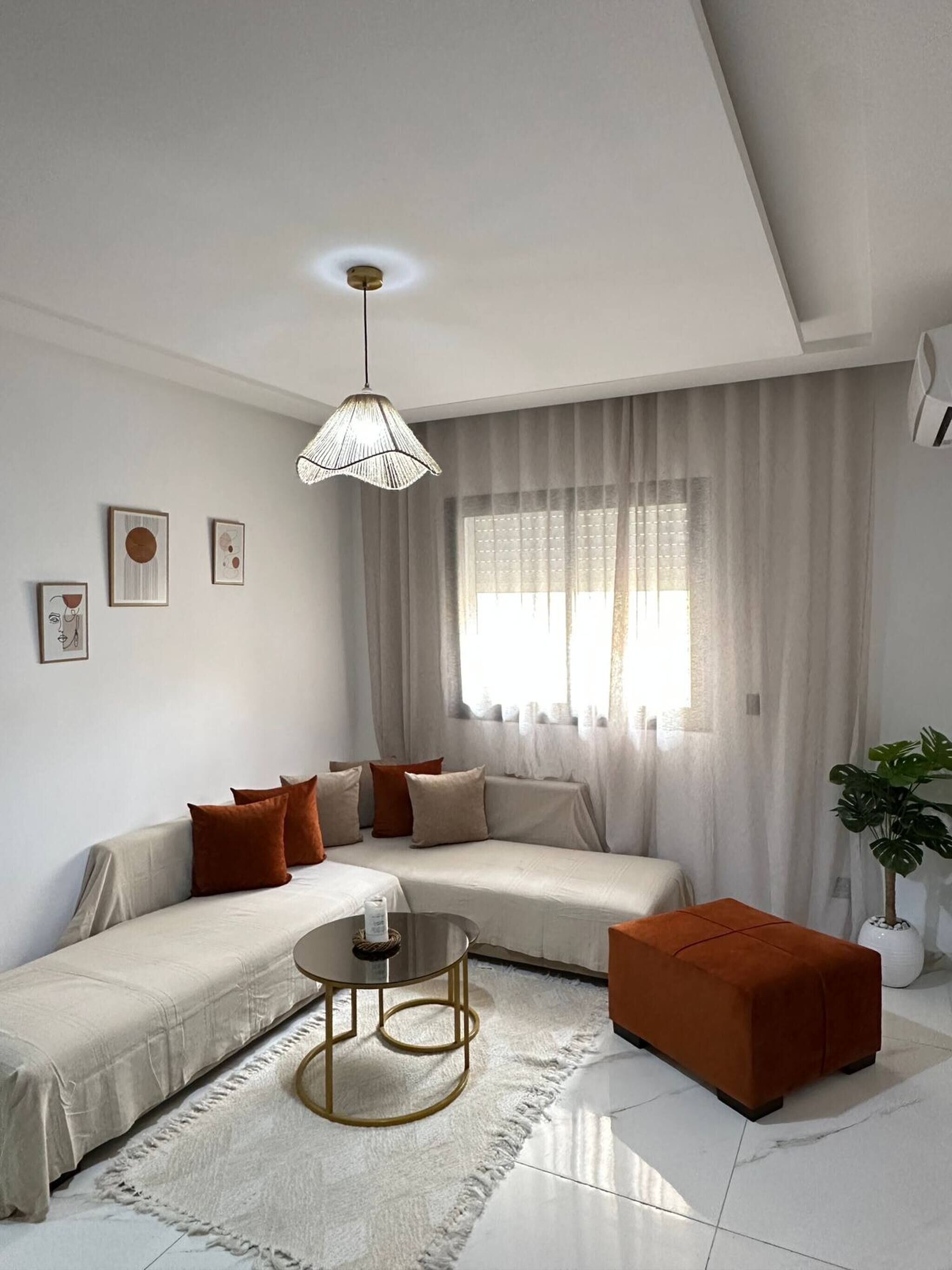 Apartment, 1 Bedroom, Accessible, Smoking | Living area