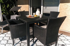 Opções para refeição ao ar livre