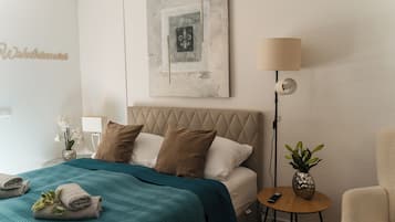1 Schlafzimmer, Bügeleisen/Bügelbrett, Reisekinderbett, kostenloses WLAN
