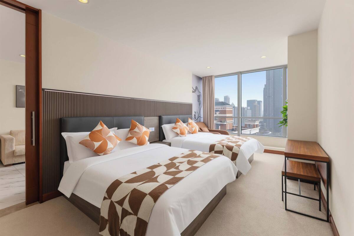 Suite Luxe, vue ville