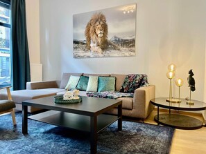 Living area - Antwerp Retreat With Kosher Kitchen (Antwerp)