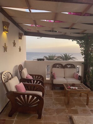 Terrace/patio - Studio Sea View, whit Pool and (Sharm el sheikh)