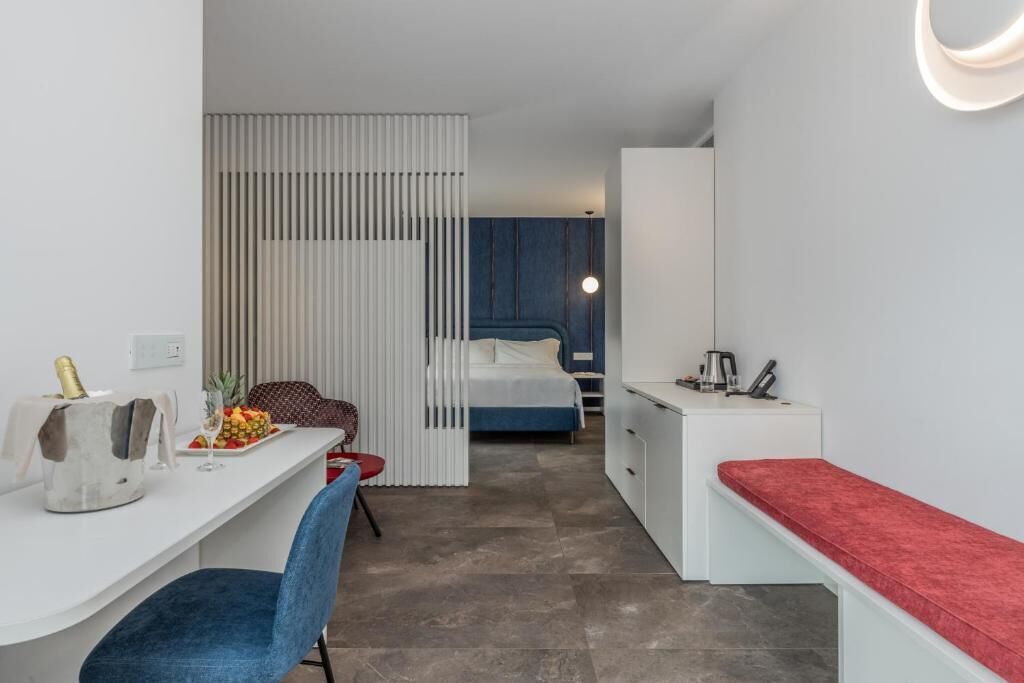 Suite, balkon, pemandangan kolam renang