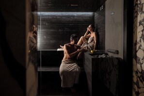 Couples treatment room(s), sauna, steam room, Turkish bath/hammam - Palace Hotel Città (Arco)
