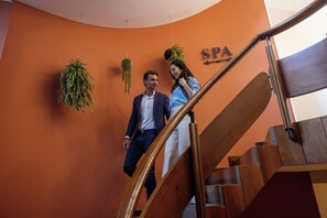 Couples treatment room(s), sauna, steam room, Turkish bath/hammam - Palace Hotel Città (Arco)