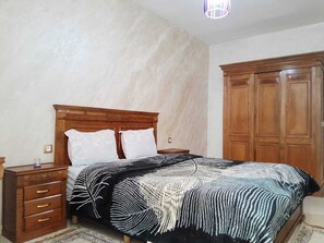 1 bedroom, Internet, bed sheets - Elegant & cozy apartment for daily rental ✨ (Rabat)