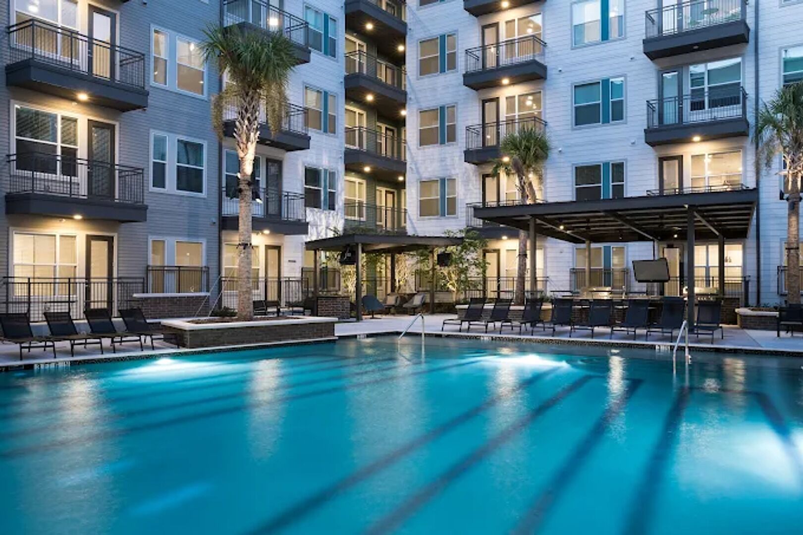 Seasonal outdoor pool