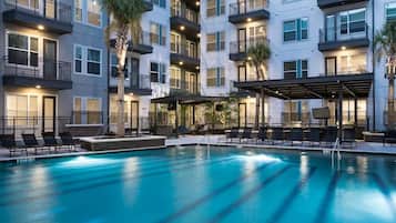 Seasonal outdoor pool