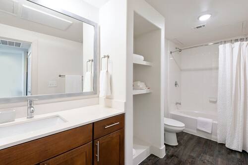 Apartment (2 Bedrooms) | Bathroom | Free toiletries, hair dryer, towels, soap