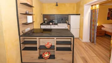 Appartement Confort, vue jardin | Cuisine privée