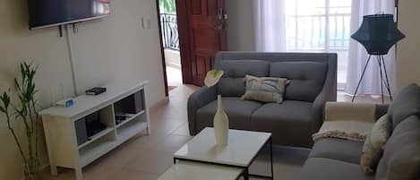 Apartment, 2 Bedrooms, Balcony | Living room