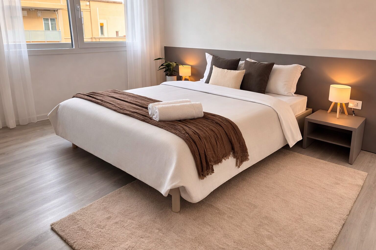 1 chambre, fer et planche à repasser, Wi-Fi, draps fournis