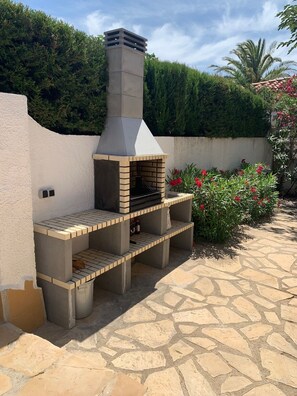 Terrace/patio - Villa Sonrisa de Oro - private swimming pool (Mont-roig del Camp)