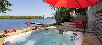 Luxury Cottage Compound in Parry Sound. Deep water docking and Sandy Beachfront!