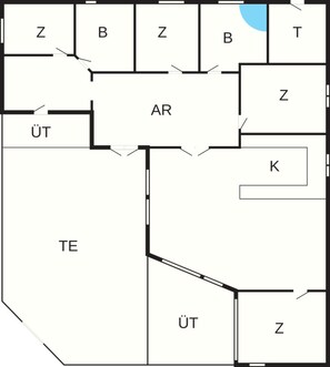 House | Floor plan - 5 Star Holiday Home in Ansager (Ansager)