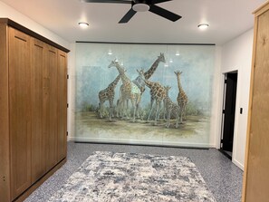 Interior - Luxury Giraffe experience in our luxurious 4 bedroom solar powered Giraffe House (Lometa)