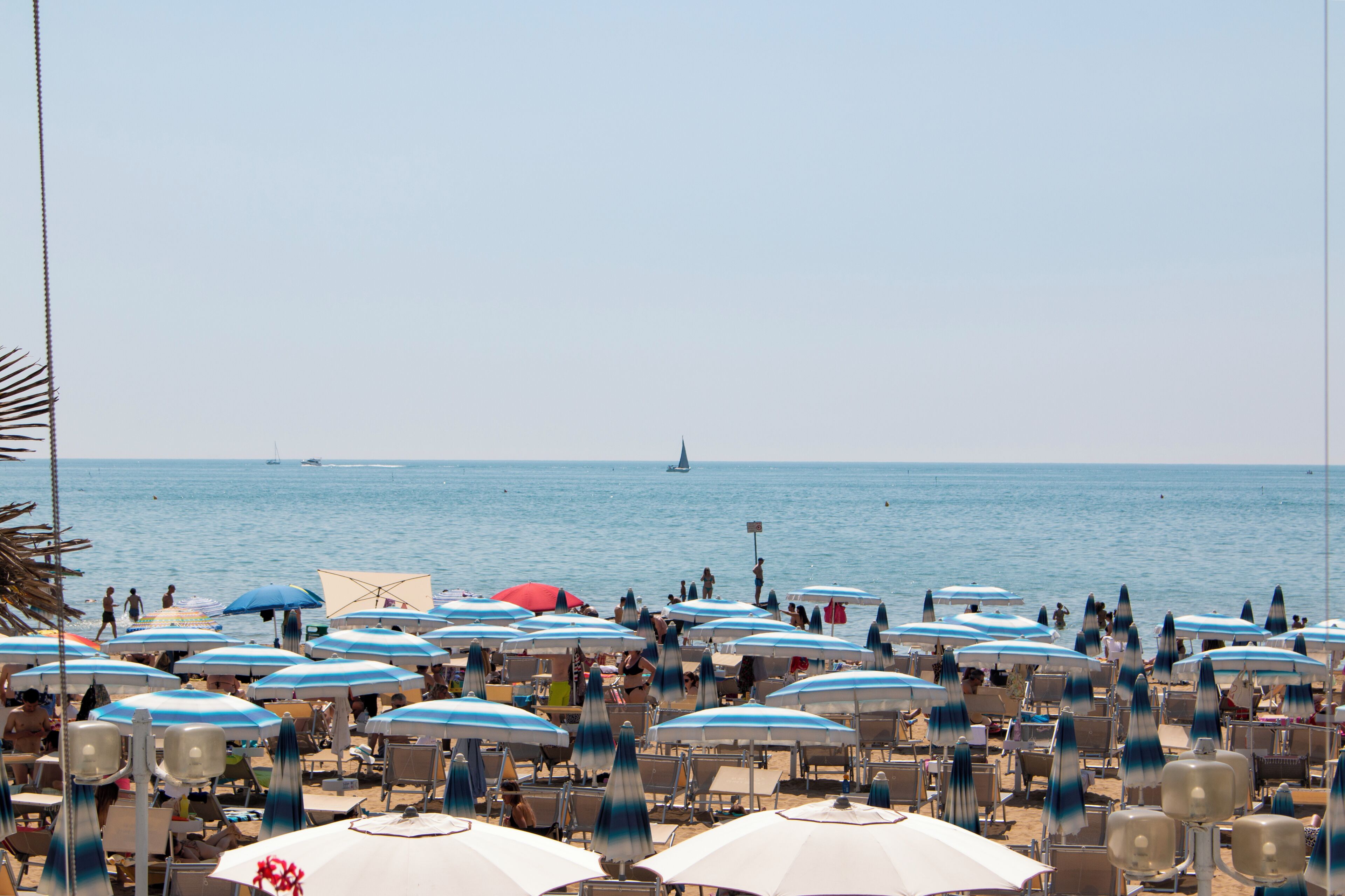 Private beach, white sand, 2 beach bars