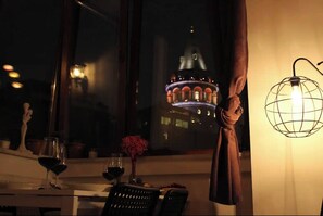 Loft, 2 Bedrooms, Smoking | Dining - Galata Tower at Your Fingertips Private (Istanbul)