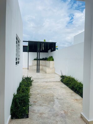 Enceinte de l’hébergement