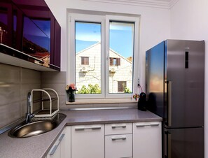 Villa | Private kitchen - Rustic Stone Villa With Private Pool & Garden (Solin)