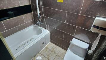 Deluxe Twin Room, Housekeeping, City View | Bathroom