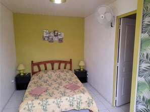 1 bedroom, WiFi, bed sheets - T2 furnished with terrace and pool - Saint-Louis 🌺. 🌴 (Saint-Louis)