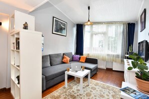 Apartment, 1 Bedroom, Smoking | Living room - Bosphorus View Private Terrace Taksim Cihangir Apartment (Istanbul)