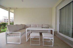 Terrace/patio - Los Colibries 2001 - Two Bedroom Apartment, Sleeps 5 (Punta del moral)