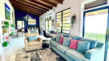 Smart TV, books, video library