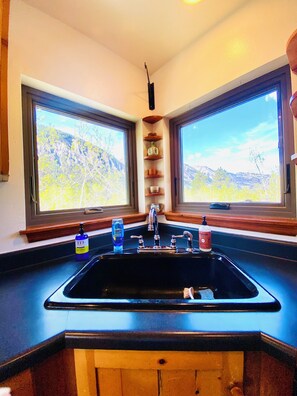 Interior - New!!  Relax and enjoy this peaceful, secluded home at the end of the road. (Marble)