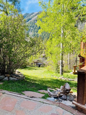 Property grounds - New!!  Relax and enjoy this peaceful, secluded home at the end of the road. (Marble)