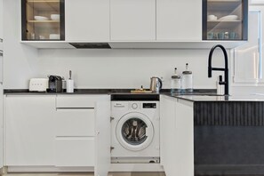 Apartment, Balcony, Ocean View | Private kitchen - Golden Mile Lux Sea View Suite & Balcony (Marbella)