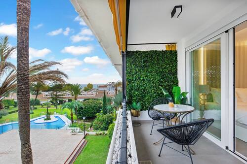 Appartement, balkon, uitzicht op zee | Uitzicht vanuit de kamer