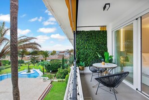 Apartment, Balcony, Ocean View | View from room - Golden Mile Lux Sea View Suite & Balcony (Marbella)