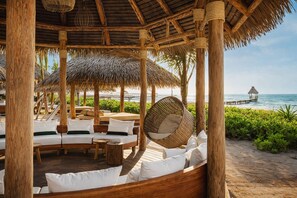 Terrace/patio - Grand Mayan Vidanta 2BR Luxury Suite + Pools & Beach (Playa Paraiso)