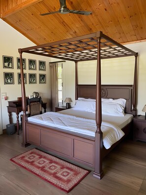 Bungalow, uitzicht op tuin